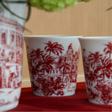Bougie parfumée en porcelaine « Mont-Charles »