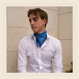 "Le Jardin Exotique" Pocket Square