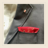 "Les Quartiers" Pocket Square