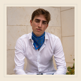 "Le Jardin Exotique" Pocket Square