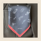 "Les Quartiers" Pocket Square