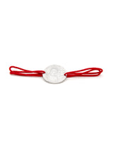 Les Bracelets sur Cordon et Medaille en Argent "Sainte Dévote"