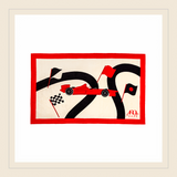 "Grand Prix" Beach towel