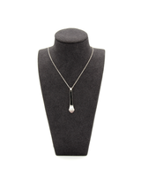 "Les clous porte-bonheur de Sainte Dévote" Medium Silver and Precious Stone Pendant
