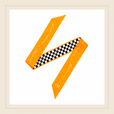 "Le Drapeau à Damiers" Malicieux