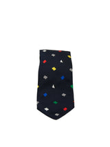 "Les Drapeaux de Course" tie