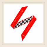 "Le Drapeau à Damiers" Malicieux