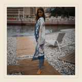 "Les Bateaux de la Principauté" Stole/Pareo