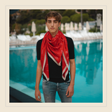 "Les Quartiers" Stole / Pareo