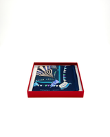 "Le Cirque" Large silk square
