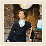 "Prince Explorateur" Pocket Square