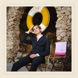 "Les Bateaux de la Principauté" Pocket Square