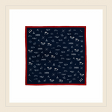 "Les Quartiers" Pocket Square