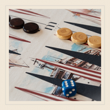 "Les bateaux de la Principauté" Backgammon