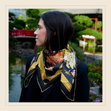 « Le Jardin Japonais de Monaco » Silk Square