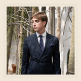 "Drapeau de la Principauté" Silk Tie