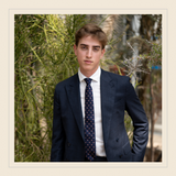 "Drapeau de la Principauté" Silk Tie