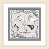 "Les Bateaux de la Principauté" Stole/Pareo