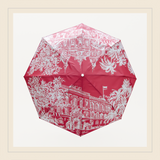 « Les monuments de la principauté » folding umbrella