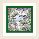 "Le Jardin Exotique" Stole/Pareo