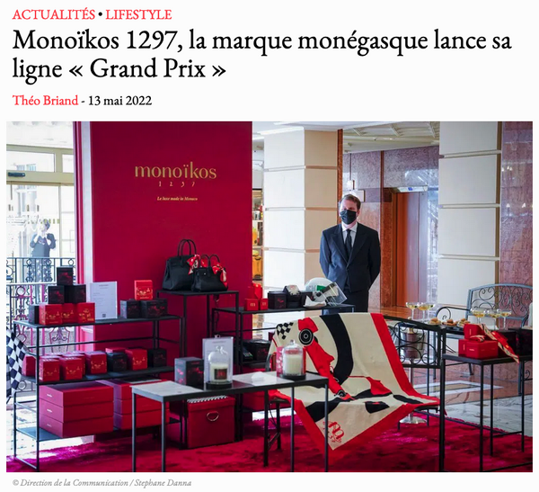 Monoïkos 1297 dans Monaco Tribune