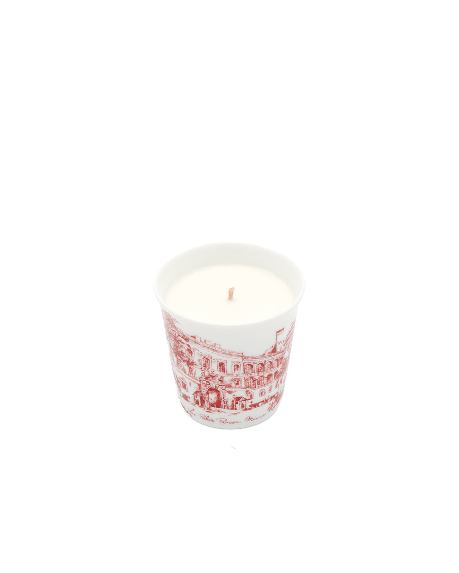 Bougie parfumée en porcelaine « Le Rocher »