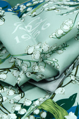 Cathédrale "1956 Le Mariage" Silk Square