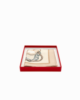 "Les Bateaux de la Principauté" Large silk square