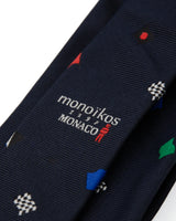 "Les Drapeaux de Course" tie