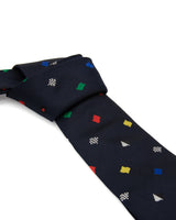 "Les Drapeaux de Course" tie