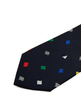 "Les Drapeaux de Course" tie