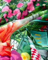 « LA ROSERAIE DE MONACO » Stole/Pareo