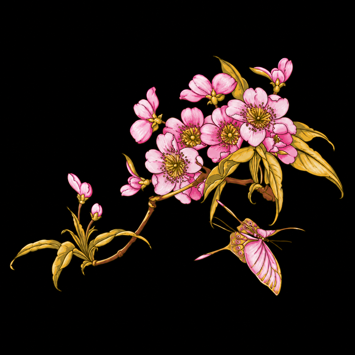 An exceptional silk square