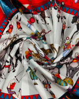 "Le Cirque" Pocket Square