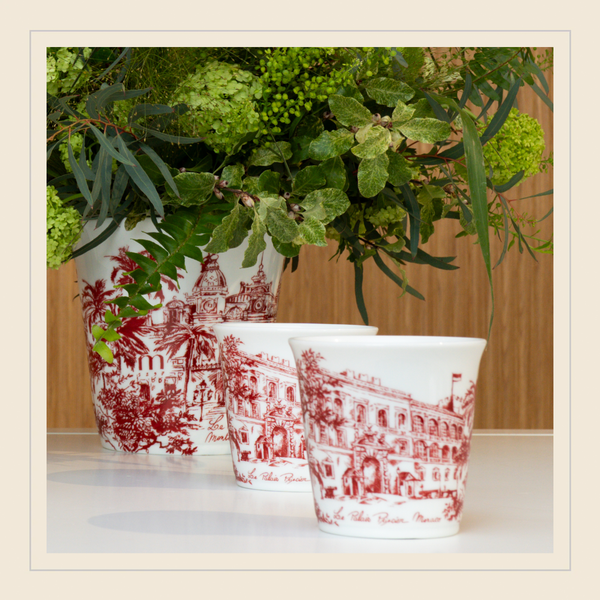 Bougie porcelaine « Le Rocher »