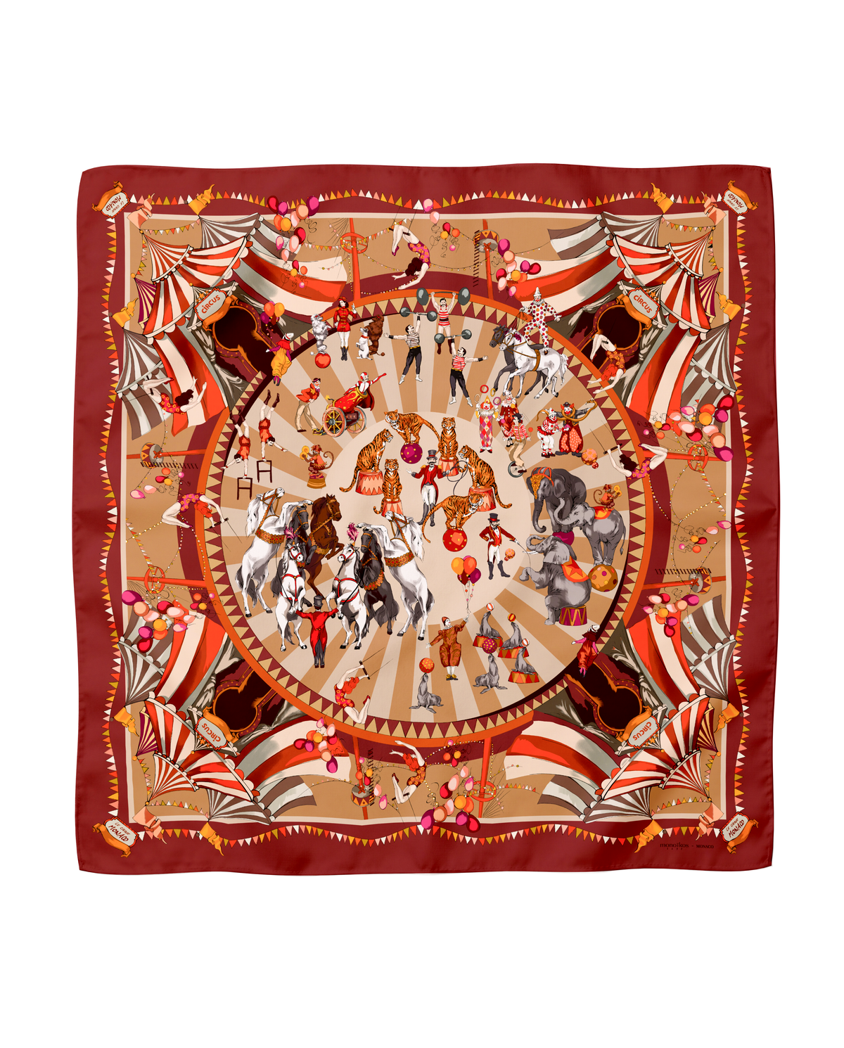 A silk square of exception