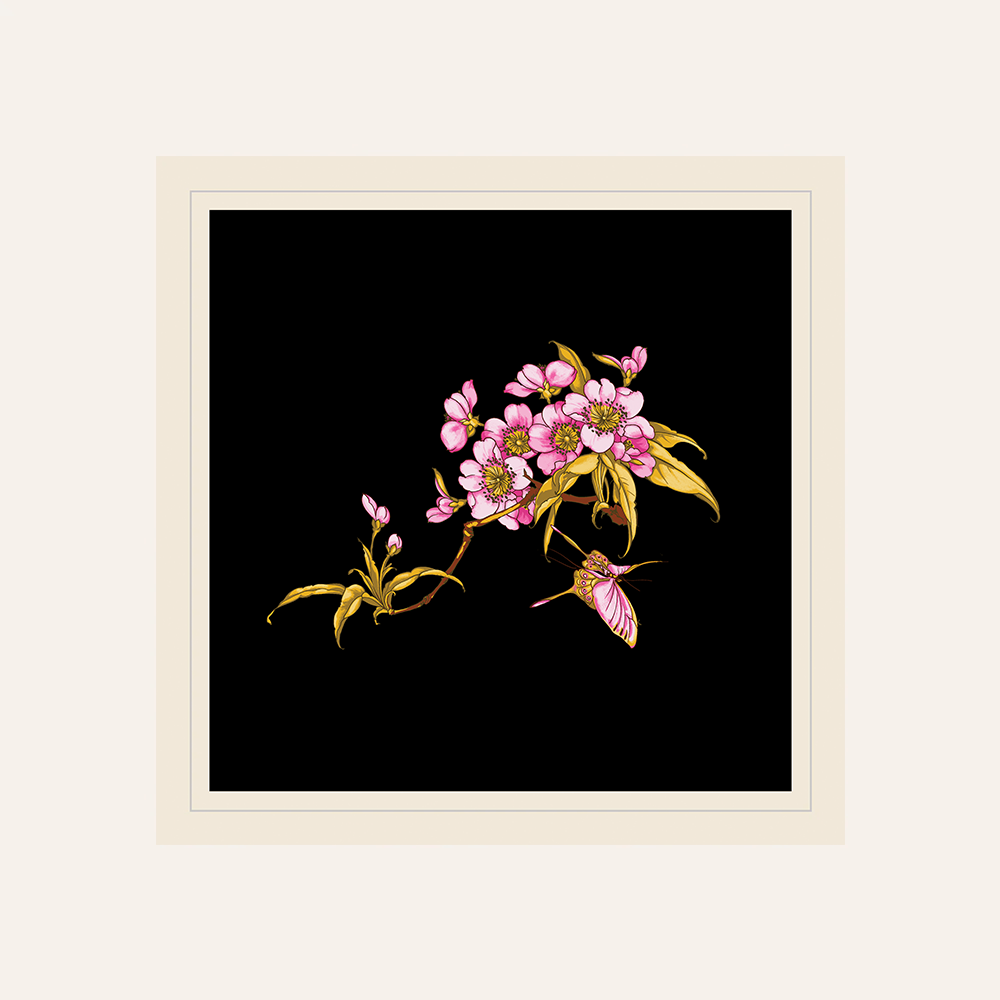 An exceptional silk square