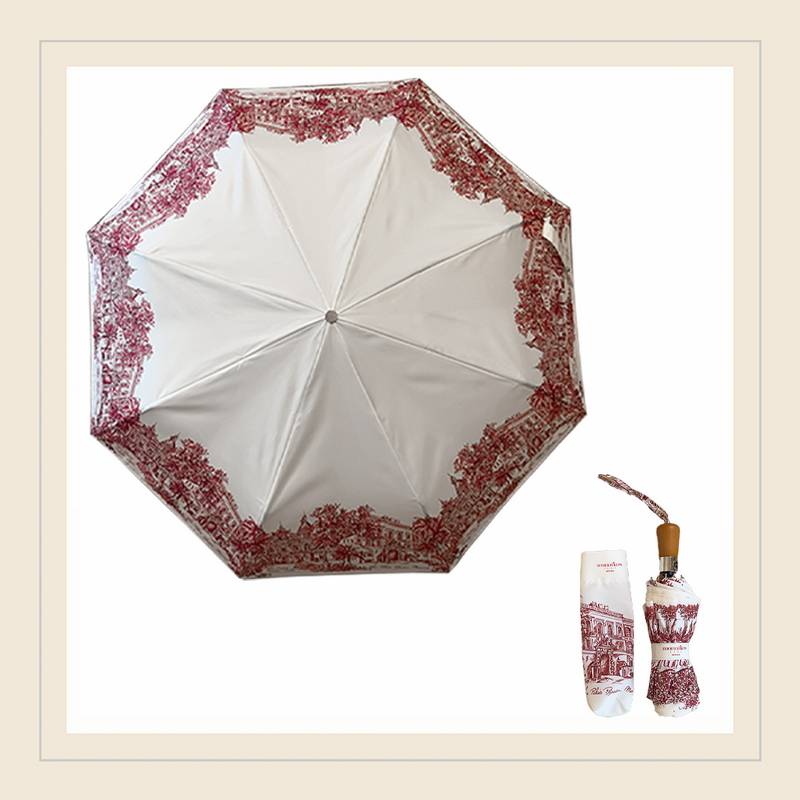 « LES MONUMENTS DE LA PRINCIPAUTE » FOLDING UMBRELLA