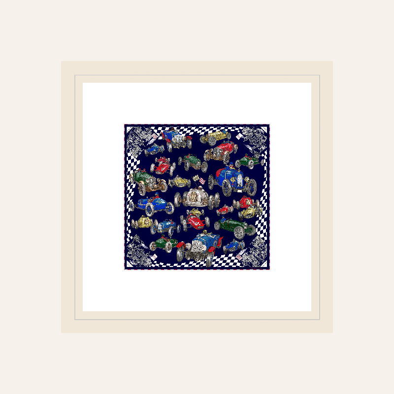 Une Pochette en soie d'exception