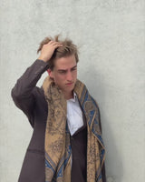 "Les Monuments de la Principauté" Shawl
